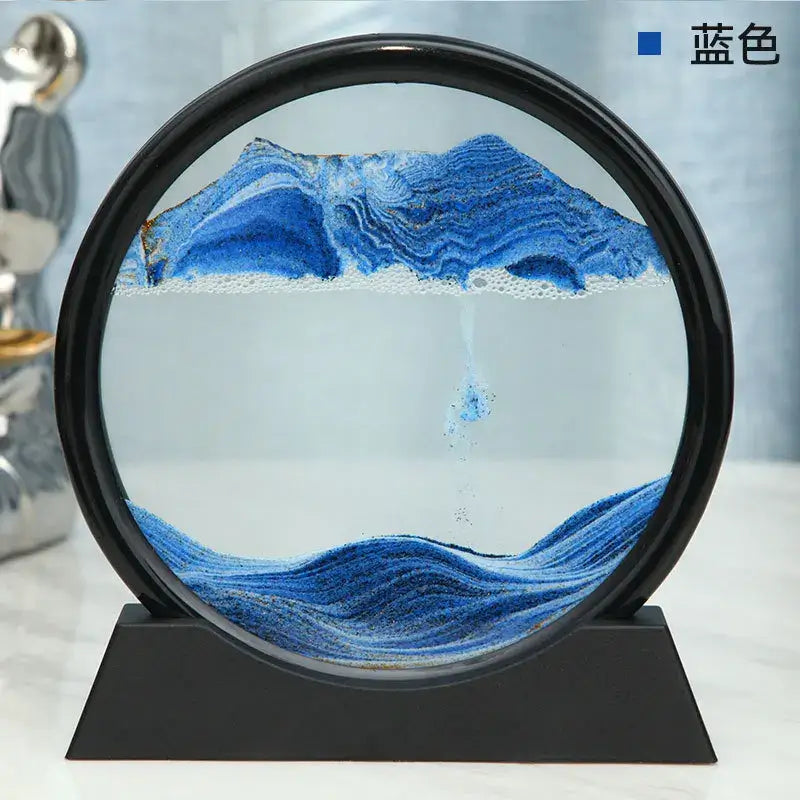Experience the Tranquility of the Deep Sea with Our 3D Moving Sand Art Picture - Homelune LTD home essentials and decor!