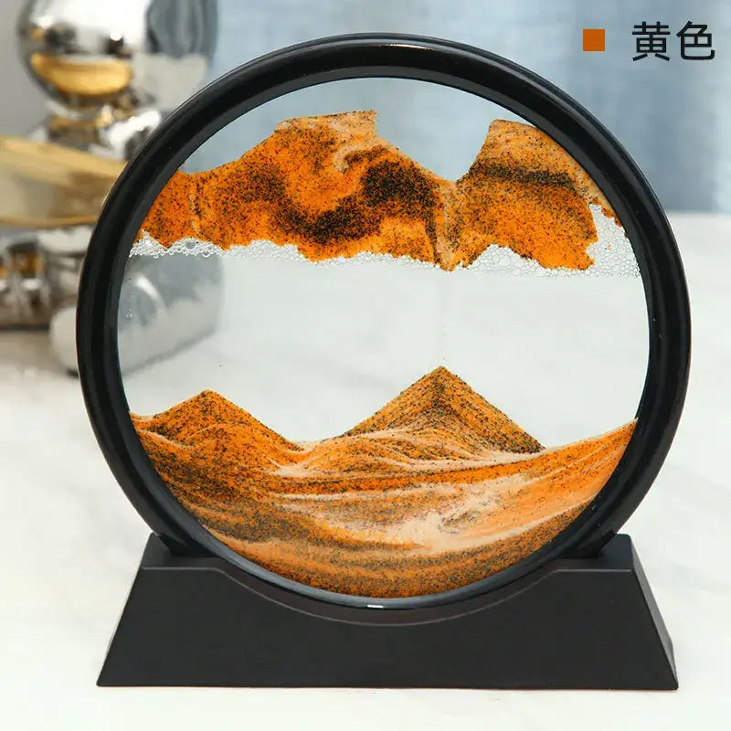 Experience the Tranquility of the Deep Sea with Our 3D Moving Sand Art Picture - Homelune LTD home essentials and decor!