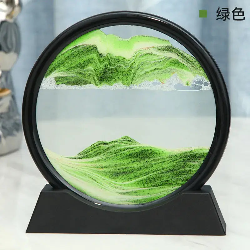 Experience the Tranquility of the Deep Sea with Our 3D Moving Sand Art Picture - Homelune LTD home essentials and decor!