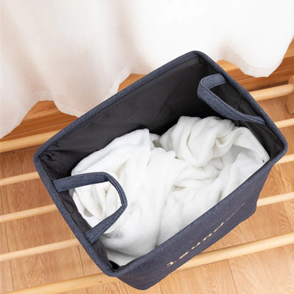 Foldable Jute Laundry Basket – Large Capacity Homelune LTD