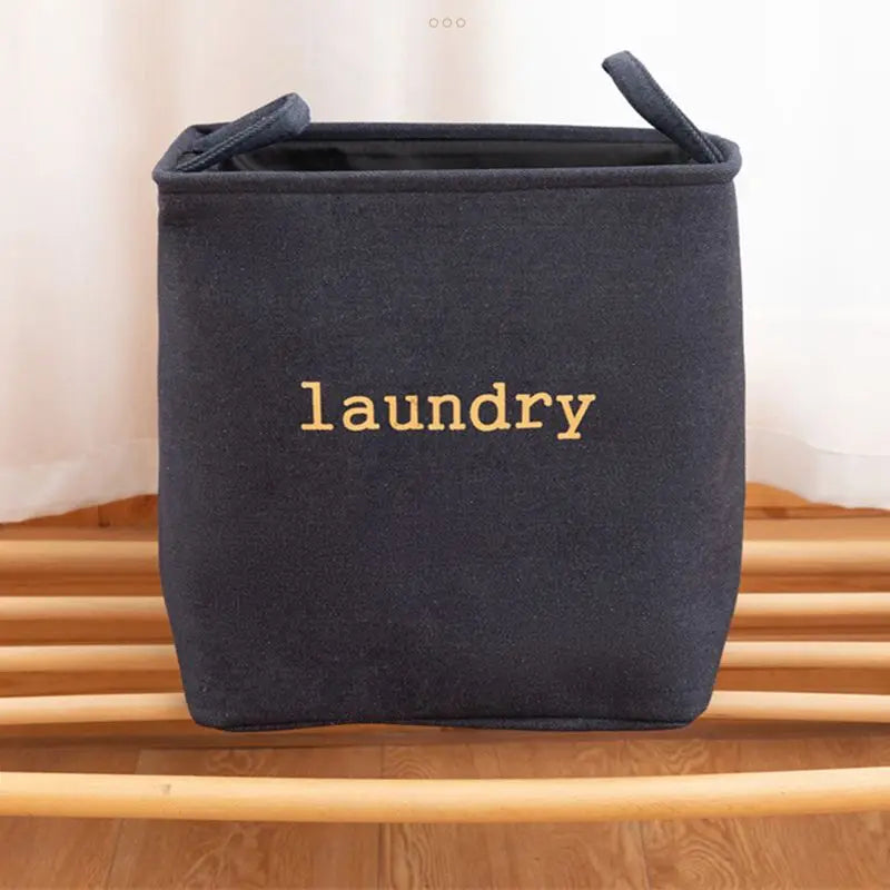 Foldable Jute Laundry Basket – Large Capacity Homelune LTD