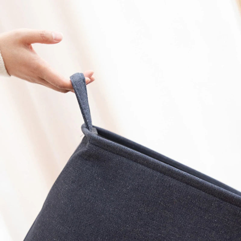 Foldable Jute Laundry Basket – Large Capacity Homelune LTD