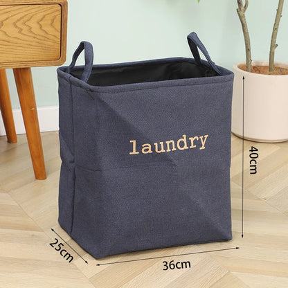Foldable Jute Laundry Basket – Large Capacity Homelune LTD