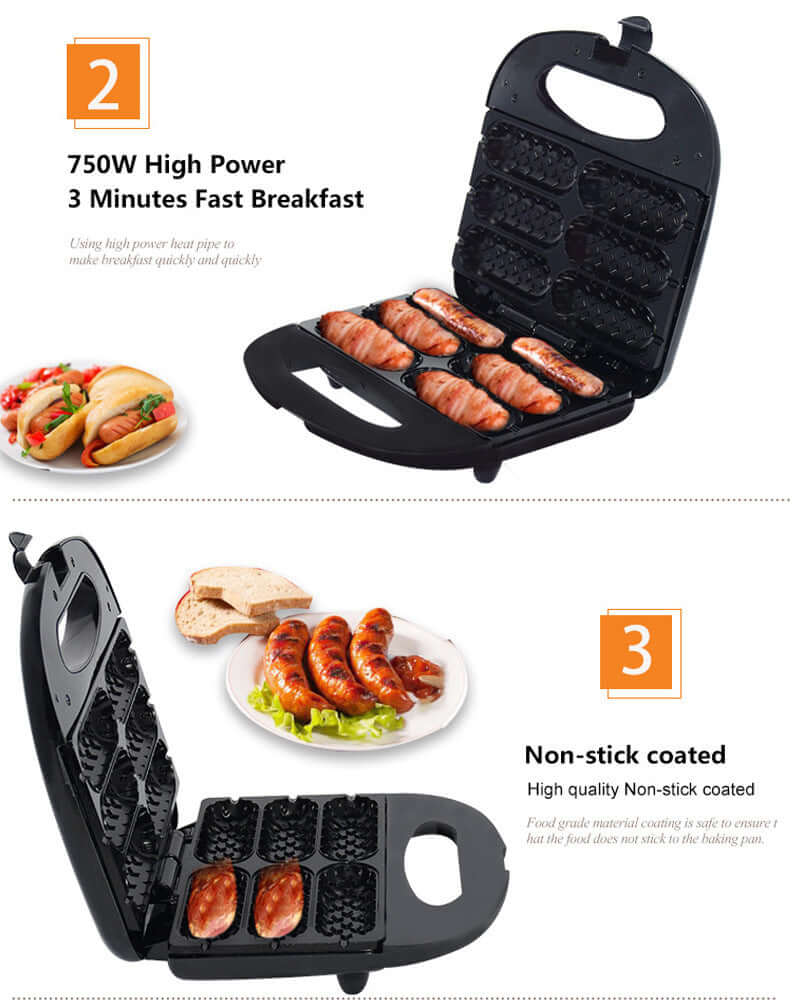 Home Hot Dog Roast Sausage Frying Machine Kitchen Gadgets - Homelune LTD home essentials and decor!