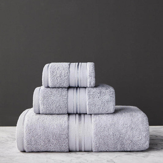 Indulge in Luxury with Our 100% Cotton Bath & Beach Towel Set! - Homelune LTD home essentials and decor!