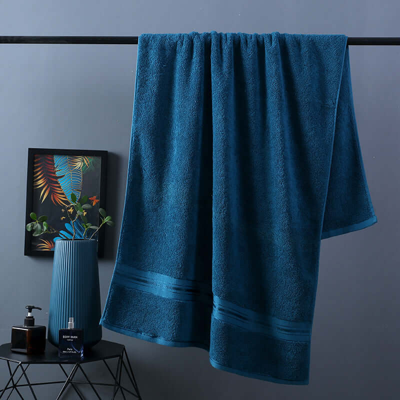 Indulge in Luxury with Our 100% Cotton Bath & Beach Towel Set! - Homelune LTD home essentials and decor!