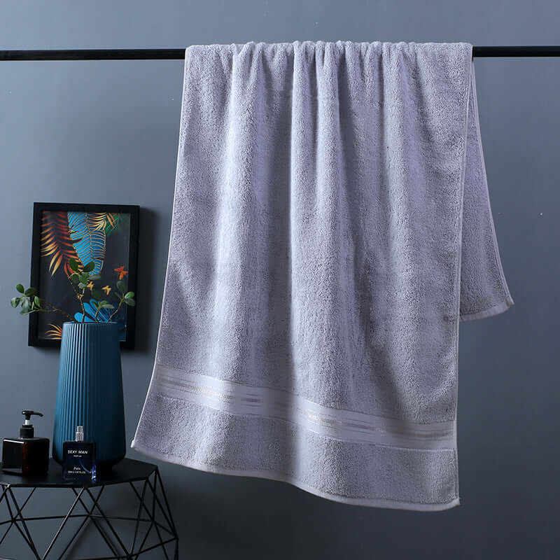Indulge in Luxury with Our 100% Cotton Bath & Beach Towel Set! - Homelune LTD home essentials and decor!