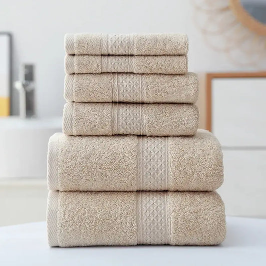 Indulge in Luxury with Our 3-Piece Cotton Towel Set - Homelune LTD home essentials and decor!