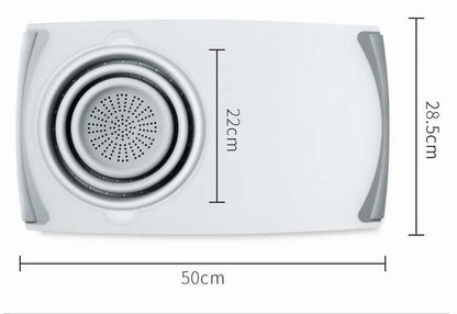 Innovative 3-in-1 Chopping Board – Foldable Cutting Board with Drain Basket - Homelune LTD home essentials and decor!