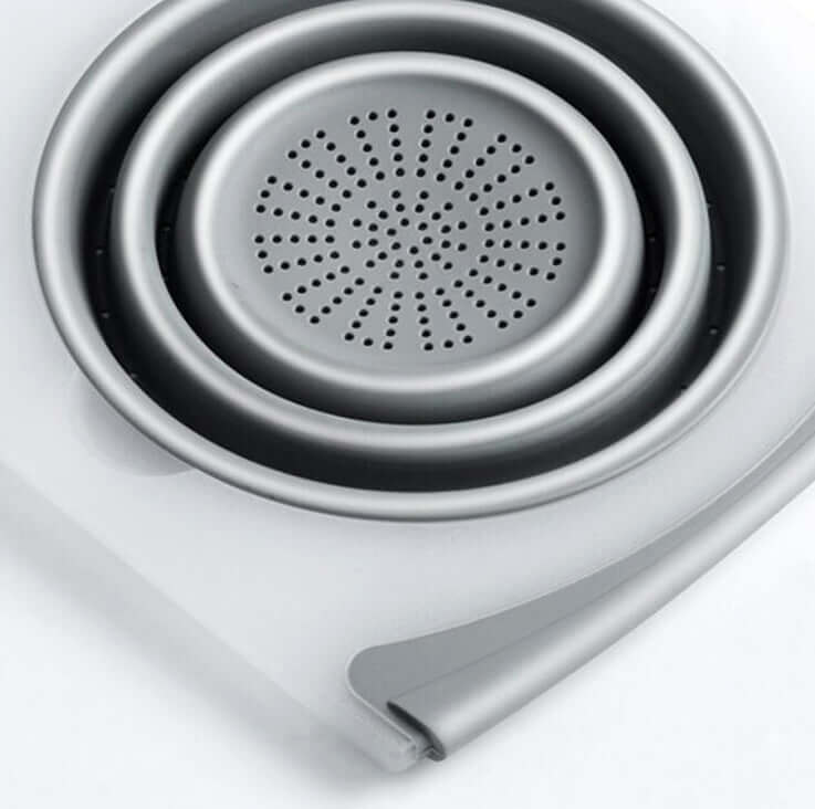 Innovative 3-in-1 Chopping Board – Foldable Cutting Board with Drain Basket - Homelune LTD home essentials and decor!