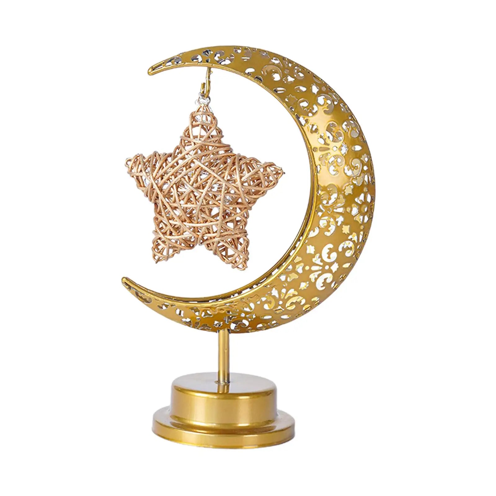 Illuminate Your Eid Celebrations with the Iron Eid Moon Light Decoration Homelune LTD