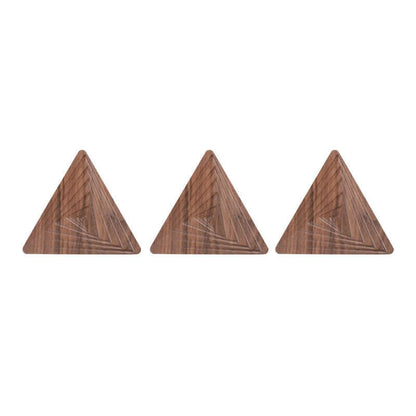 Japanese Black Walnut Geometric Tea Coaster: Creative Cup Holder - Homelune LTD home essentials and decor!