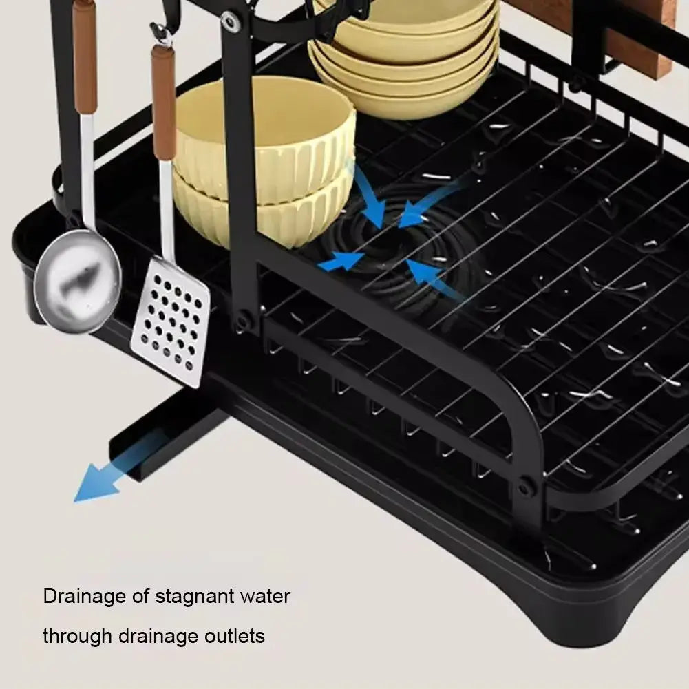 Keep Your Countertop Dry with Our Efficient Dish Drainer! - Homelune LTD home essentials and decor!