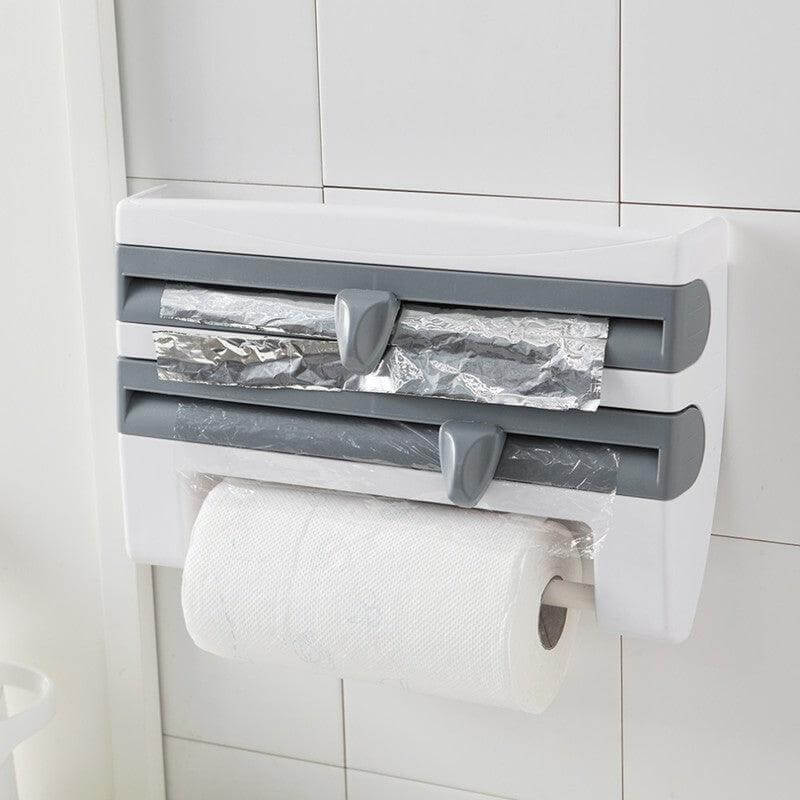 Kitchen Roll Holder & Dispenser – Organize Foil, Wrap, and Tissue Effortlessly - Homelune LTD home essentials and decor!