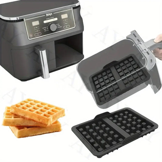 Make Crispy, Fluffy Waffles Easily with Air Fryer Silicone Mold - Homelune LTD home essentials and decor!