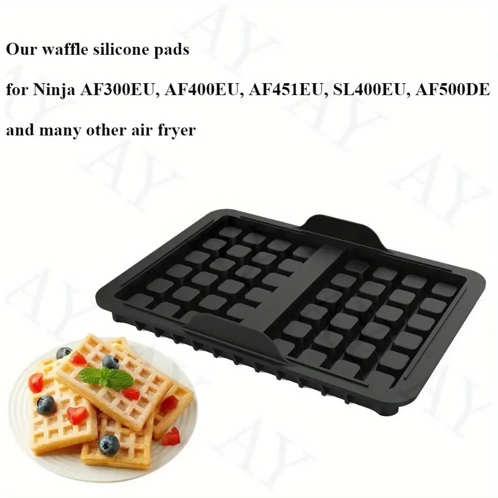 Make Crispy, Fluffy Waffles Easily with Air Fryer Silicone Mold - Homelune LTD home essentials and decor!