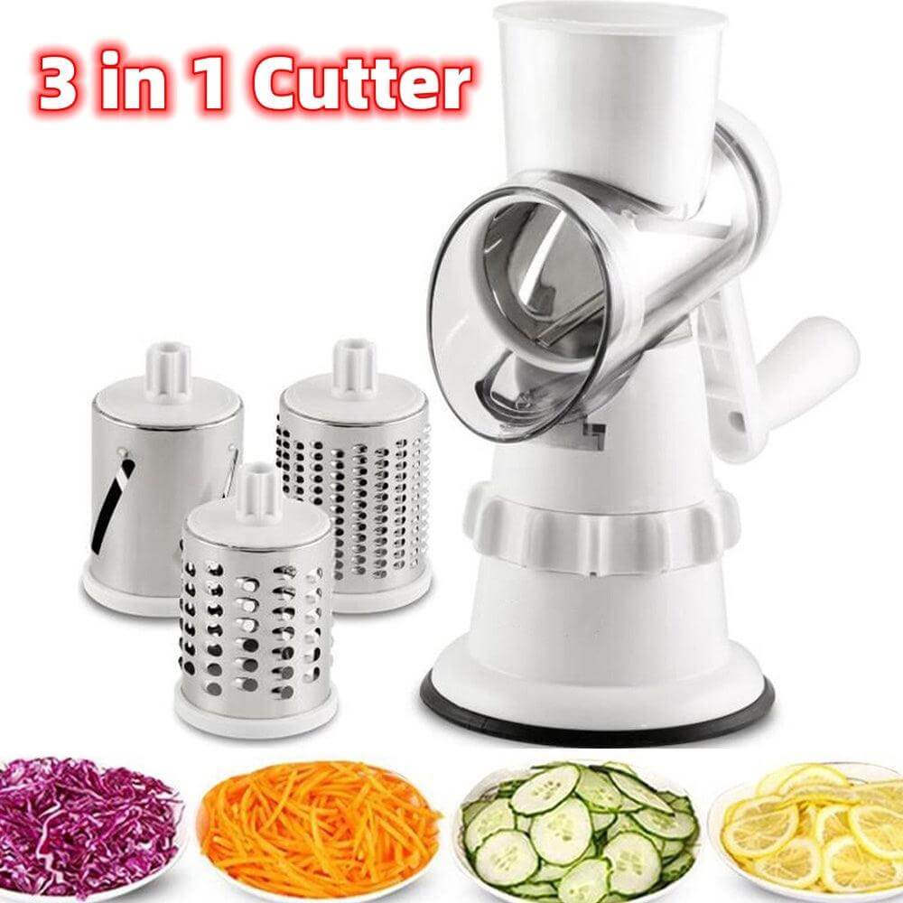 Manual Vegetable Slicer – Multi-Function Grater, Chopper & Shredder for Easy Prep - Homelune LTD home essentials and decor!