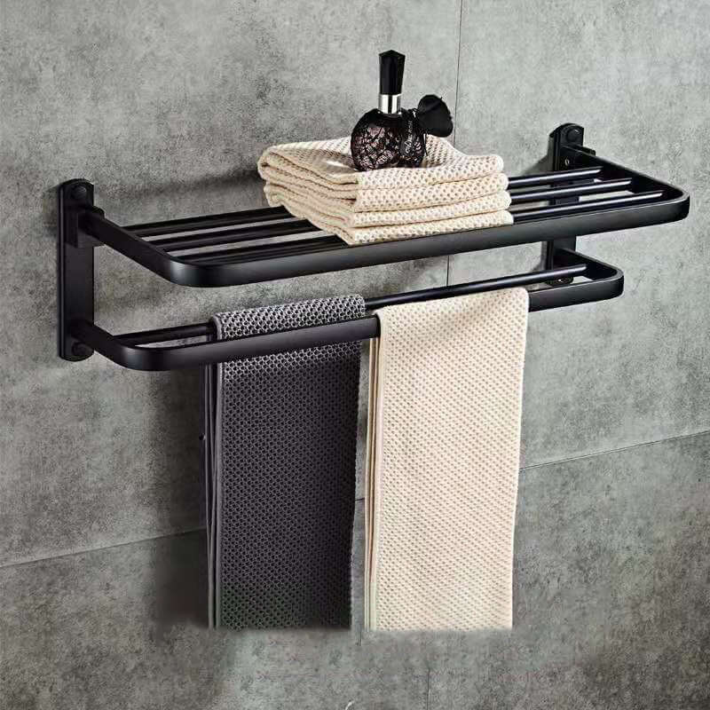 Maximize Space & Style with Yuchen’s Durable Folding Towel Rack - Homelune LTD home essentials and decor!