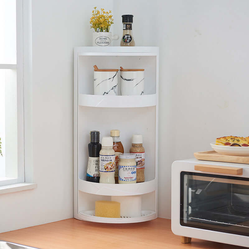 Maximize Your Bathroom Space with Our Rotatable Makeup Organizer! - Homelune LTD home essentials and decor!