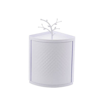 Maximize Your Bathroom Space with Our Rotatable Makeup Organizer! - Homelune LTD home essentials and decor!