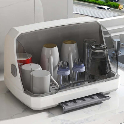 Maximize Your Kitchen Space with Our Cup Storage Box & Plastic Storage Rack! - Homelune LTD home essentials and decor!