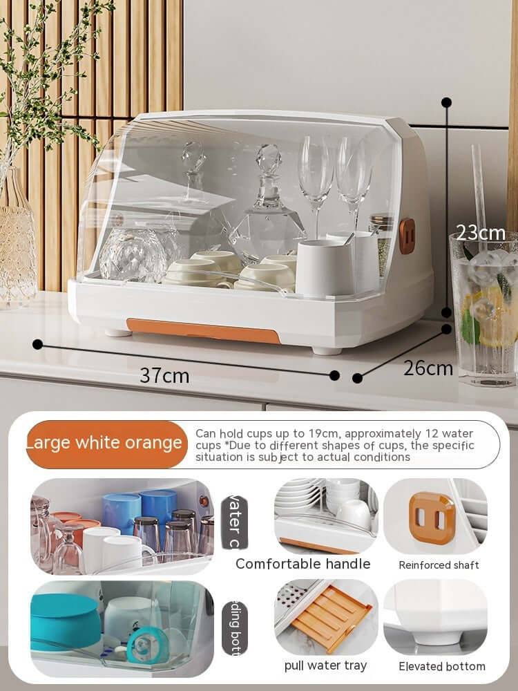 Maximize Your Kitchen Space with Our Cup Storage Box & Plastic Storage Rack! - Homelune LTD home essentials and decor!