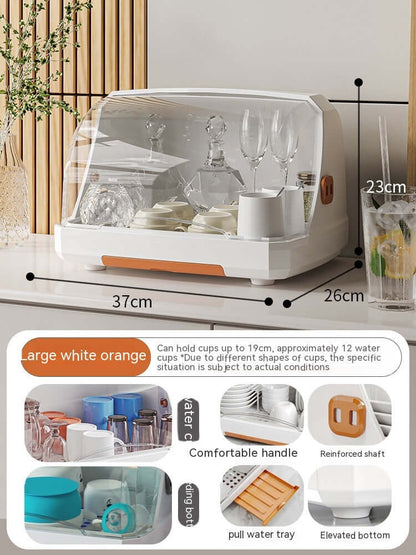 Maximize Your Kitchen Space with Our Cup Storage Box & Plastic Storage Rack! - Homelune LTD home essentials and decor!