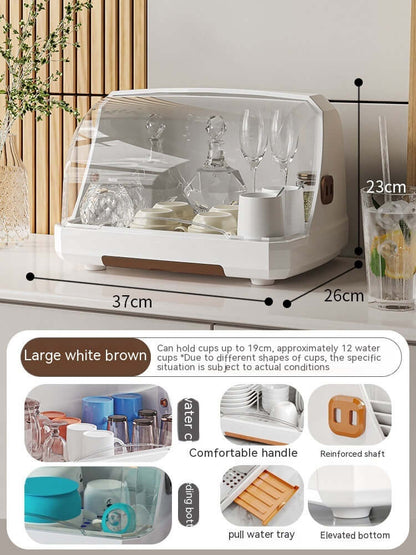 Maximize Your Kitchen Space with Our Cup Storage Box & Plastic Storage Rack! - Homelune LTD home essentials and decor!