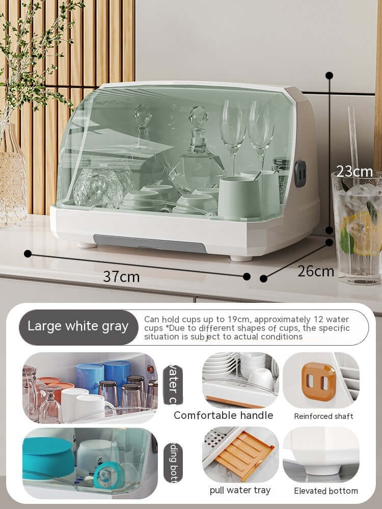 Maximize Your Kitchen Space with Our Cup Storage Box & Plastic Storage Rack! - Homelune LTD home essentials and decor!