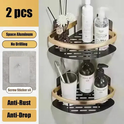 Maximize Your Space with Our Stylish Wall-Mounted Corner Rack! - Homelune LTD home essentials and decor!