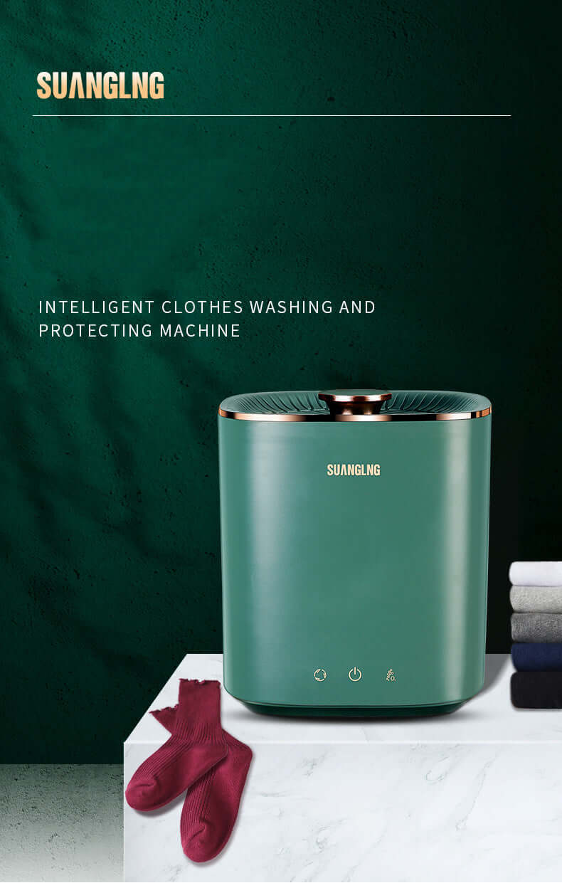 Mini Portable Washing Machine Fully Automatic Dormitory Travel Underwear Washing Machine - Homelune LTD home essentials and decor!