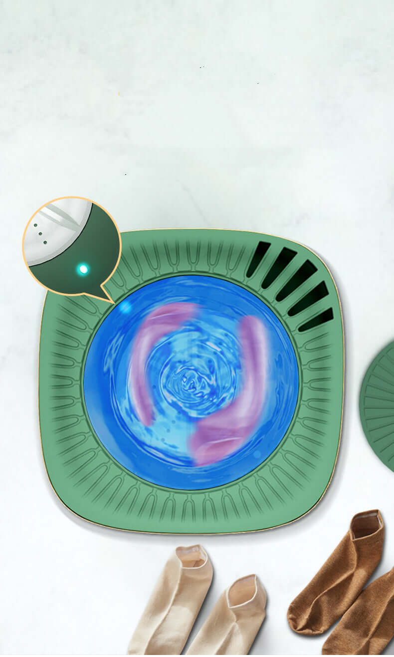 Mini Portable Washing Machine Fully Automatic Dormitory Travel Underwear Washing Machine - Homelune LTD home essentials and decor!