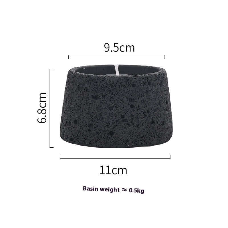 Modern Cement Candle Holder: Perfect for Aromatherapy & Home Décor - Homelune LTD home essentials and decor!