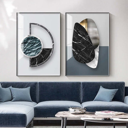 Modern Geometric Canvas Art Elevate Your Space with Style! - Homelune LTD home essentials and decor!