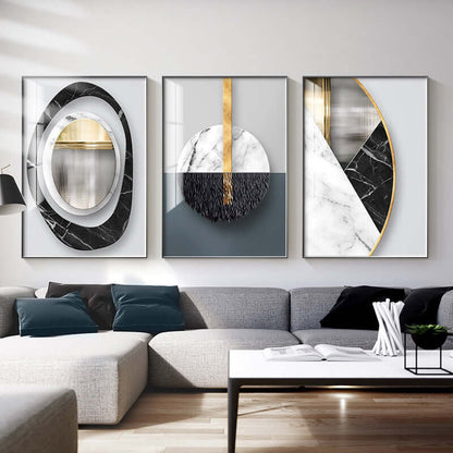 Modern Geometric Canvas Art Elevate Your Space with Style! - Homelune LTD home essentials and decor!
