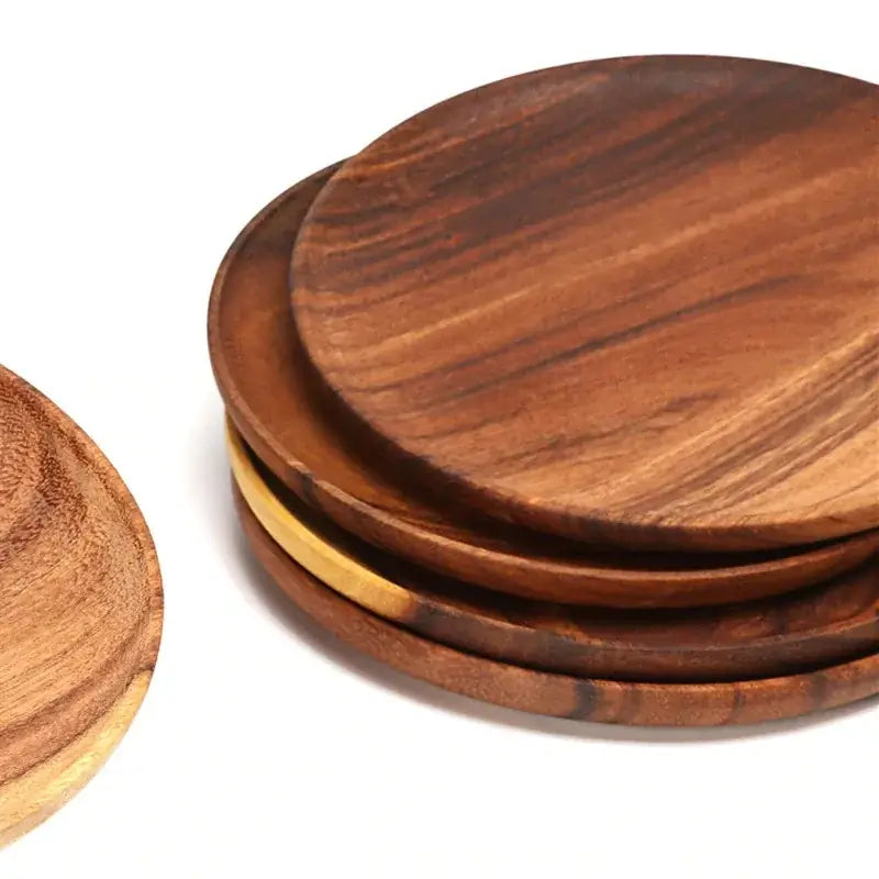 Natural Wood Circular Plate - Homelune LTD home essentials and decor!