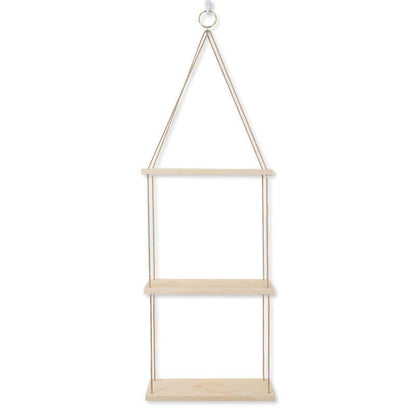 Nordic Hemp Rope Rack: Retro Wooden Partition Decor - Homelune LTD home essentials and decor!