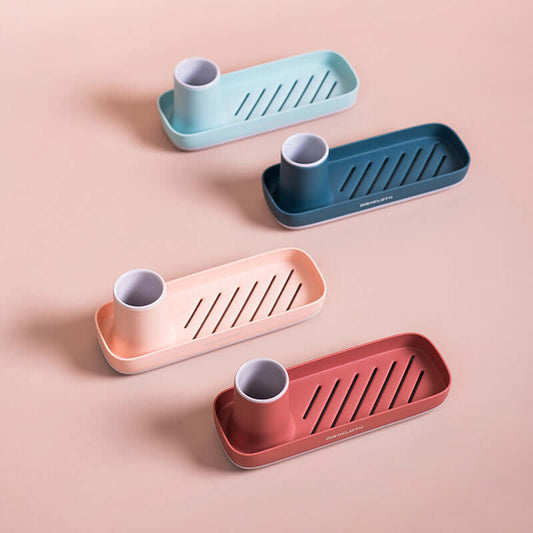 Nordic innovative bathroom toothbrush soap storage box - Homelune LTD home essentials and decor!