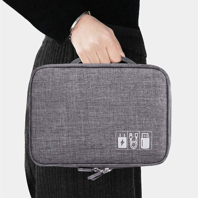 Organize Your Electronics with Our Premium Double Layer Electronics Bag - Homelune LTD home essentials and decor!