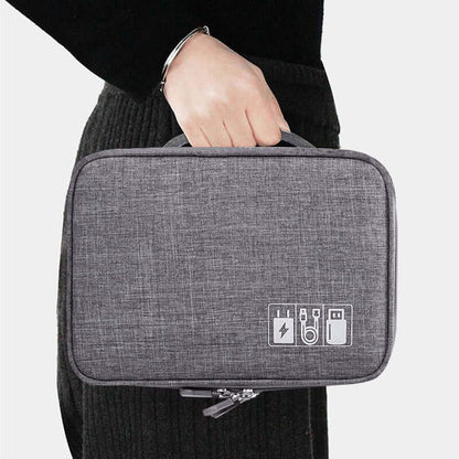 Organize Your Electronics with Our Premium Double Layer Electronics Bag - Homelune LTD home essentials and decor!