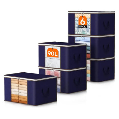 Organize with Style: Discover Our Foldable Thick Fabric Storage Bags! - Homelune LTD home essentials and decor!