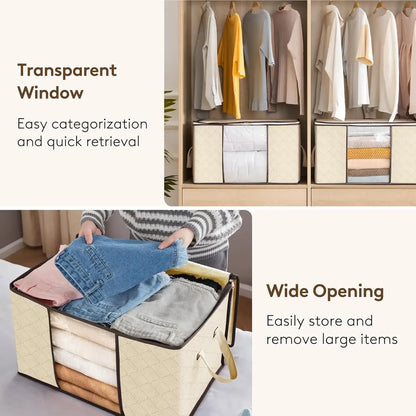 Organize with Style: Discover Our Foldable Thick Fabric Storage Bags! - Homelune LTD home essentials and decor!