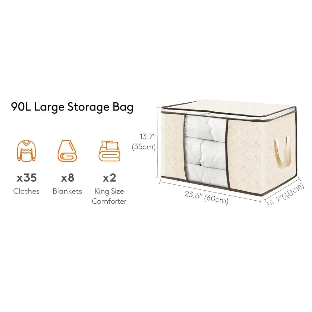 Organize with Style: Discover Our Foldable Thick Fabric Storage Bags! - Homelune LTD home essentials and decor!