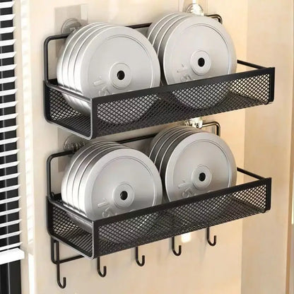 Organize with Style: Eco-Friendly Wall-Mounted Storage Rack! - Homelune LTD home essentials and decor!
