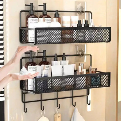 Organize with Style: Eco-Friendly Wall-Mounted Storage Rack! - Homelune LTD home essentials and decor!