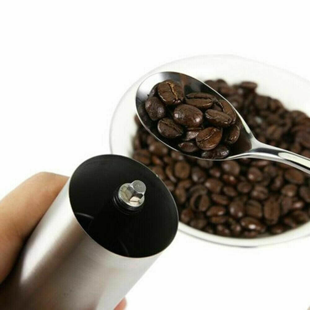 Portable Manual Coffee Grinder – Stainless Steel with Ceramic Burr for Fresh Grounds - Homelune LTD home essentials and decor!