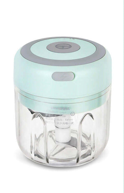 Powerful & Durable Kitchen Tool – USB Rechargeable Mini Electric Garlic Chopper - Homelune LTD home essentials and decor!