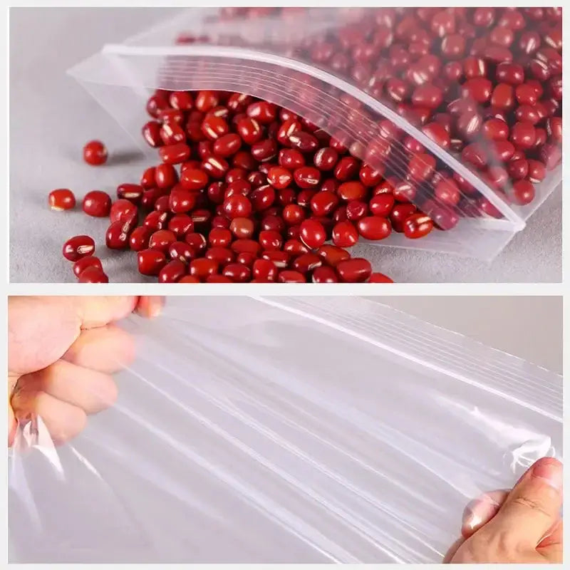 Reliable Storage Made Easy with 100 Thicken Zip Bags - Homelune LTD home essentials and decor!