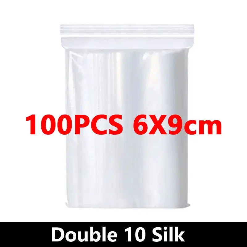 Reliable Storage Made Easy with 100 Thicken Zip Bags - Homelune LTD home essentials and decor!