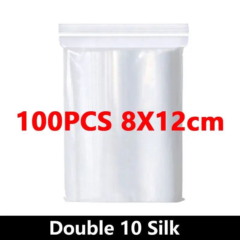 Reliable Storage Made Easy with 100 Thicken Zip Bags - Homelune LTD home essentials and decor!